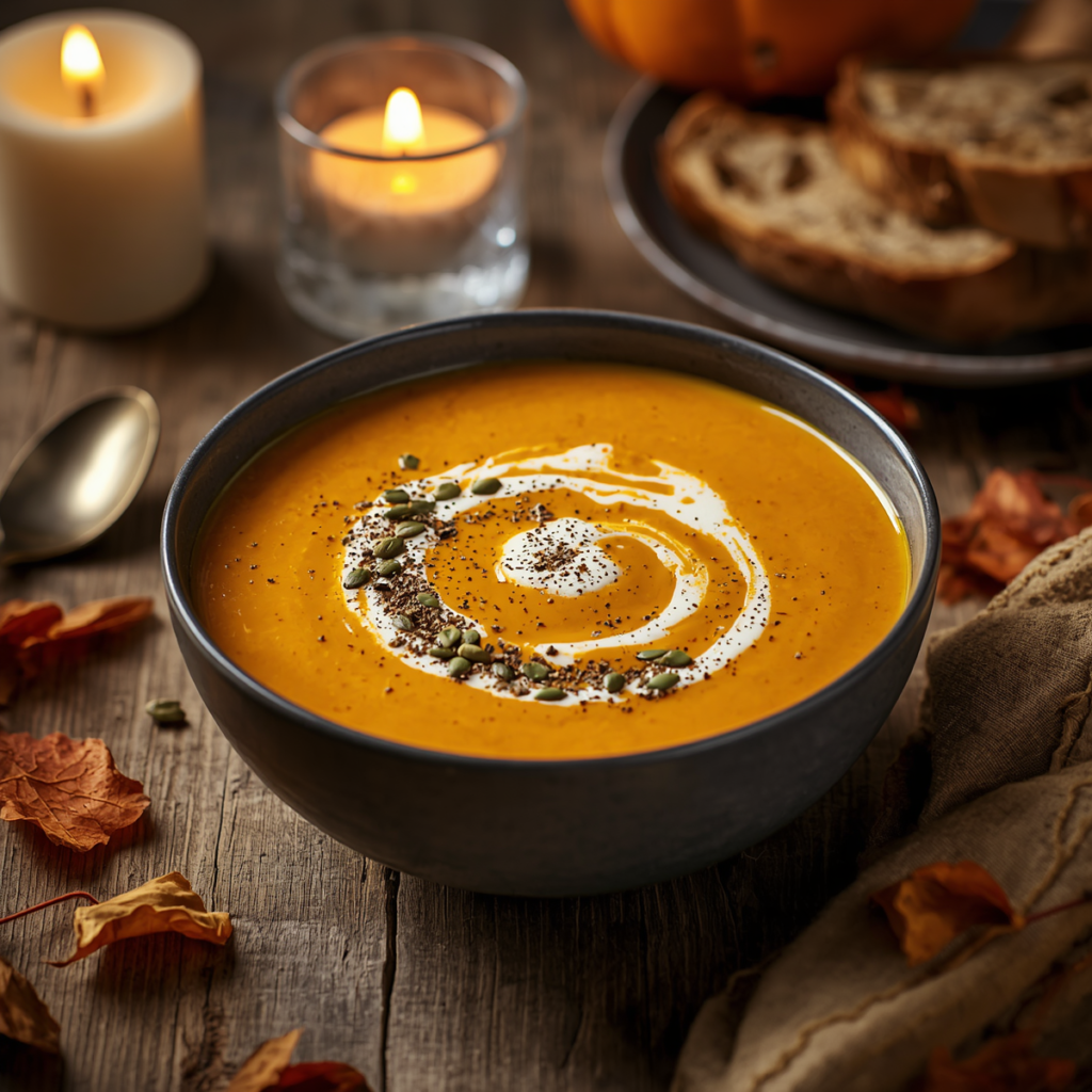 Two Vegan Bonfire Night Autumnal Soup Recipes