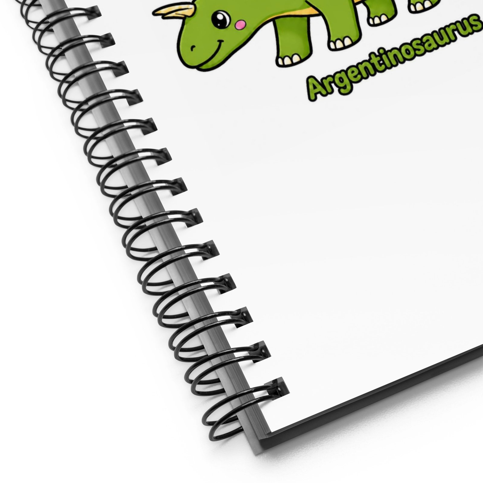 World's Largest Vegan Dinosaur Spiral notebook - Image 4