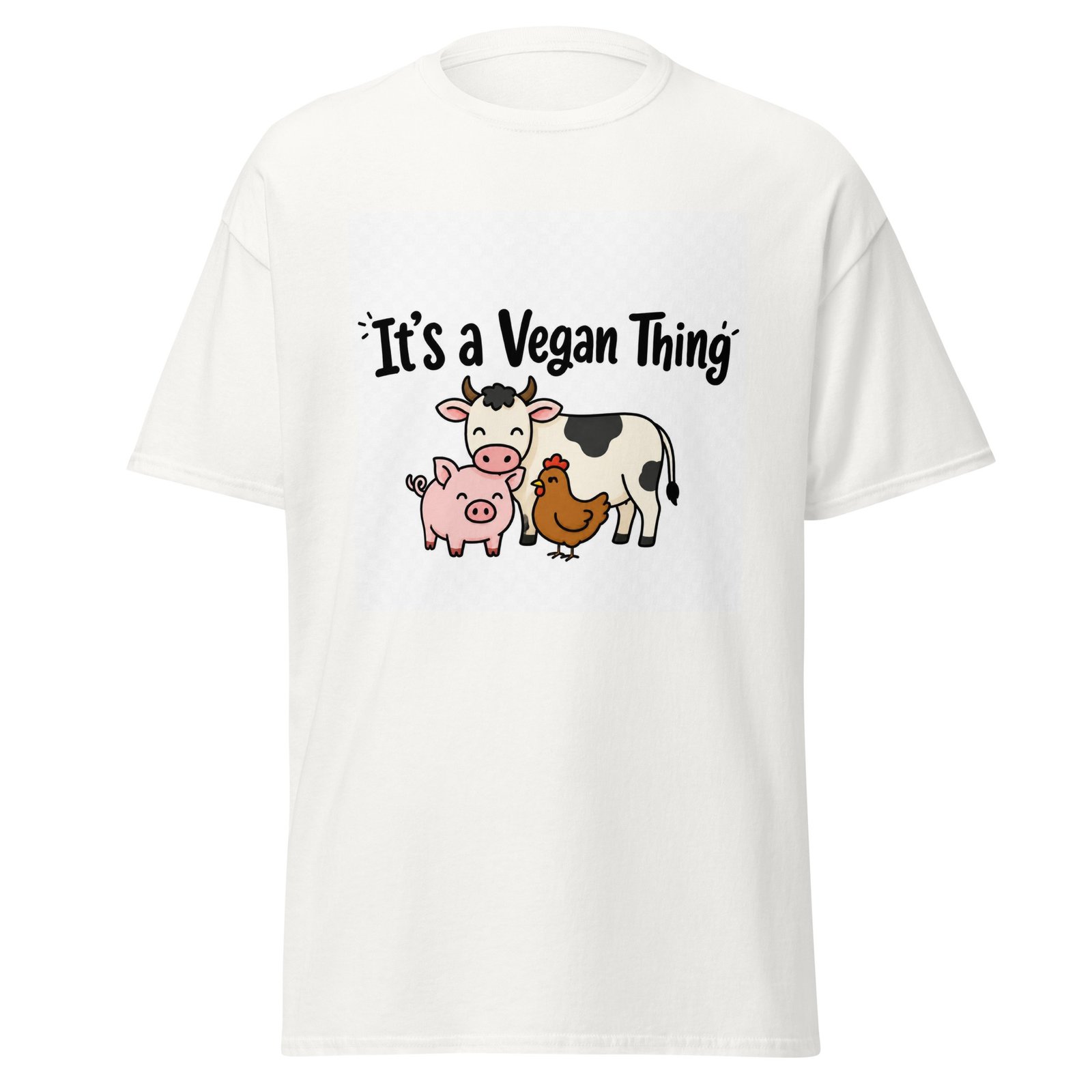 It's a Vegan Thing T-Shirt/100% cotton - Image 5
