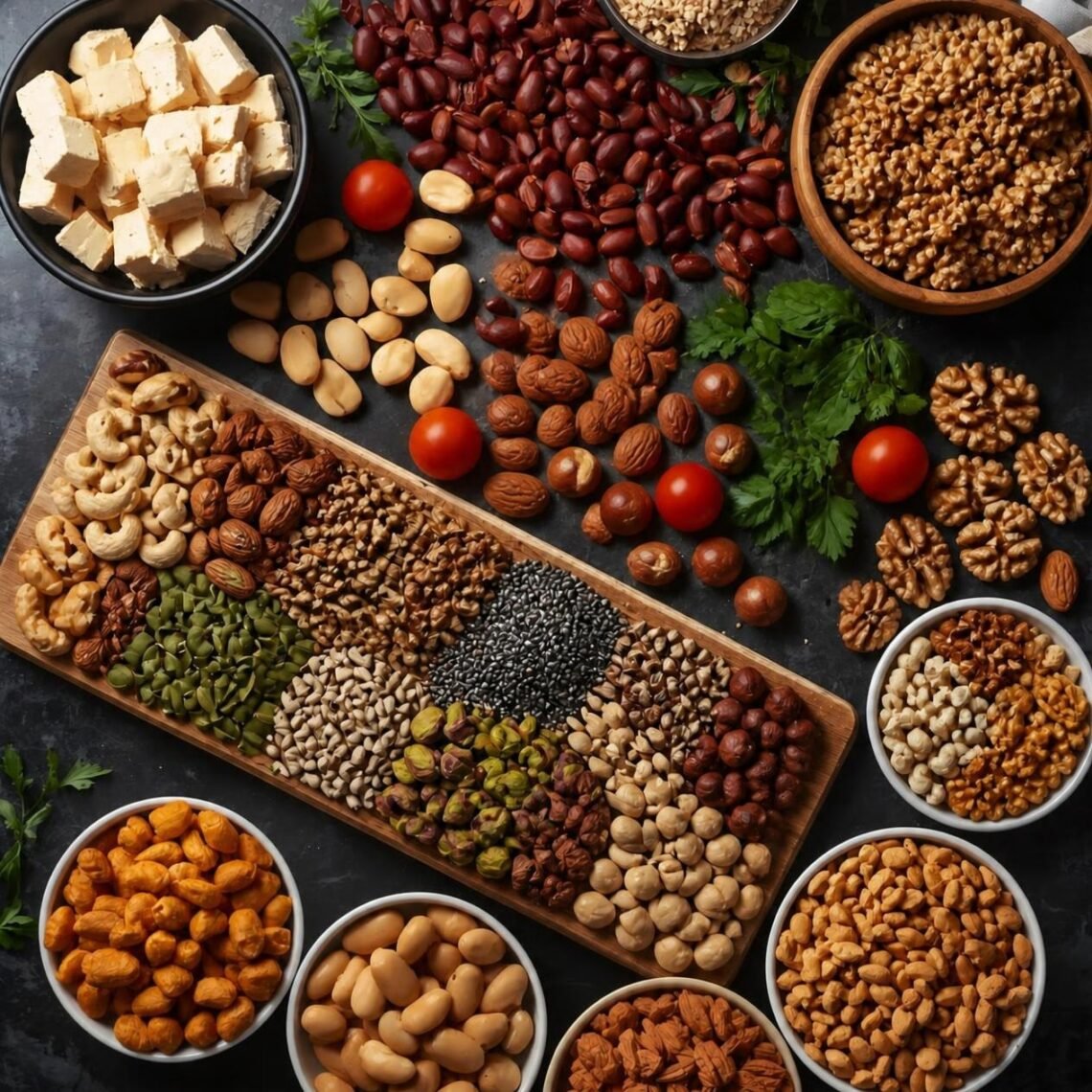 Vegan protein sauces