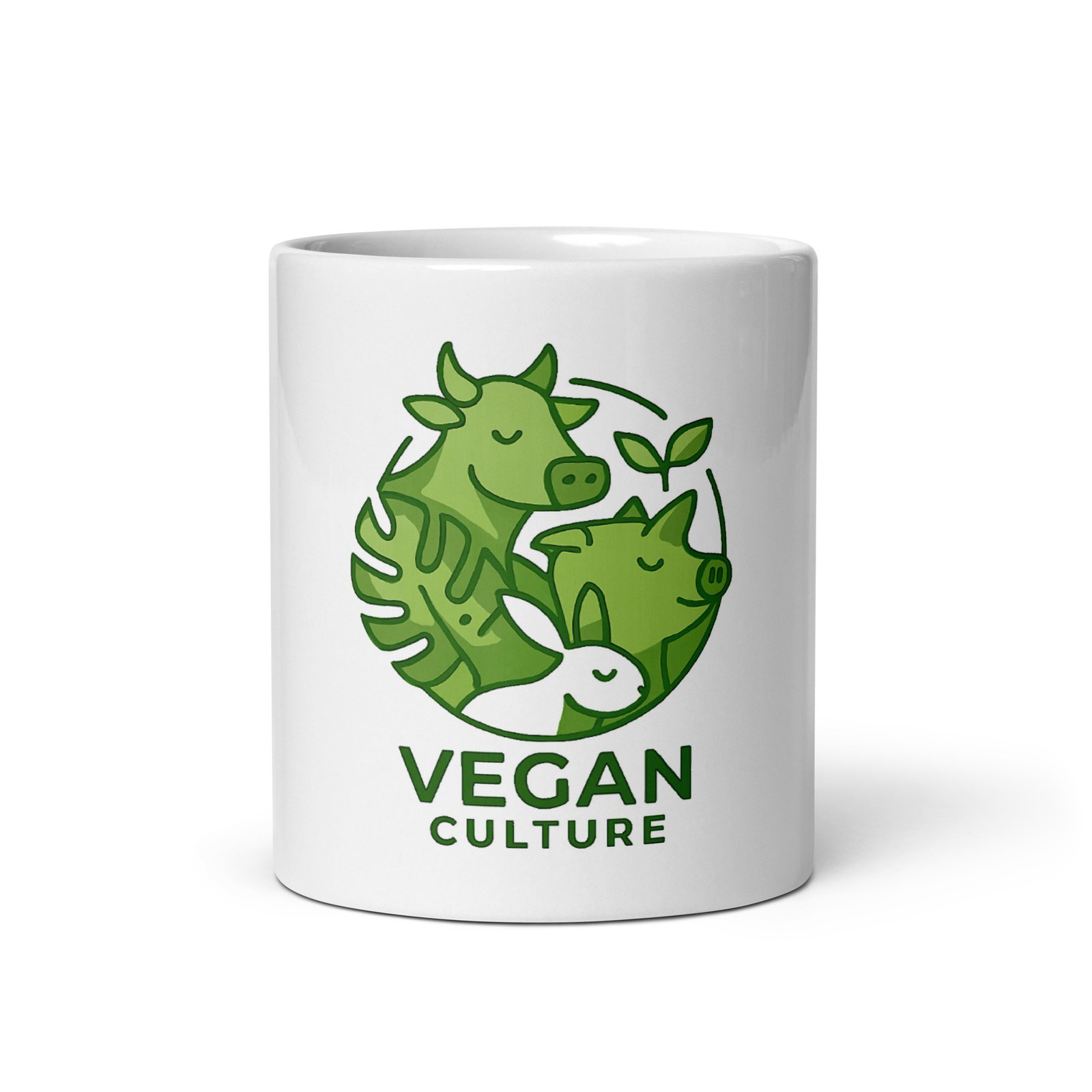Vegan Culture Magazine ceramic mug