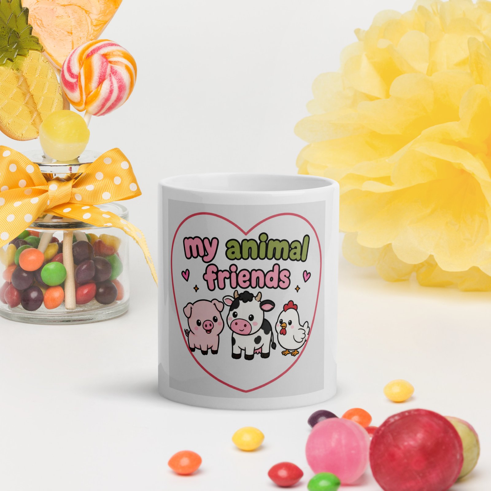 My Animal friends mug / Gift for animal lovers