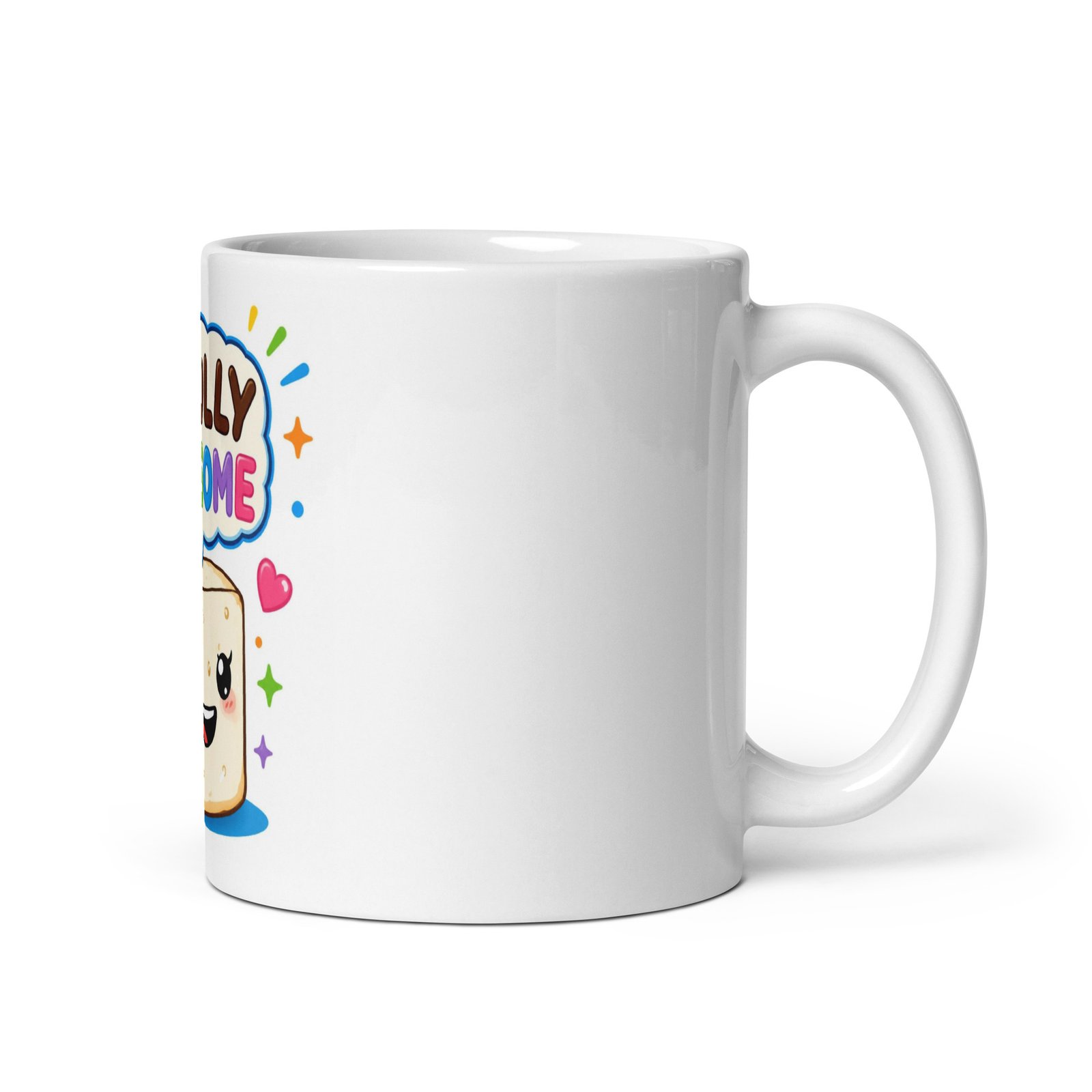 Tofully Awesome Tofu Vegan mug - Image 3