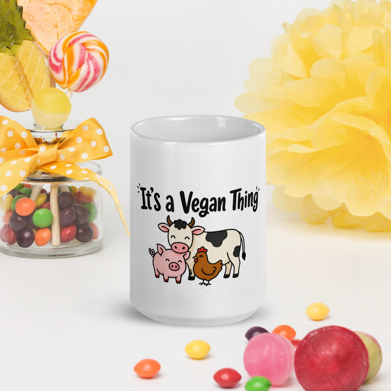 It's a Vegan thing Ceramic mug